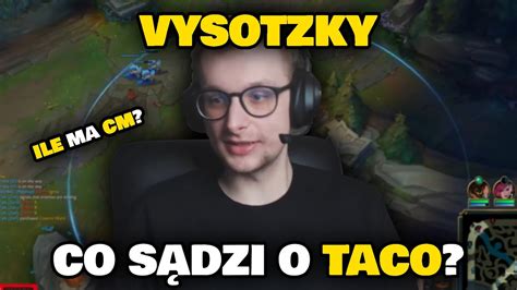 VYSOTZKY CO SĄDZI O TACO ILE CM 2 YouTube