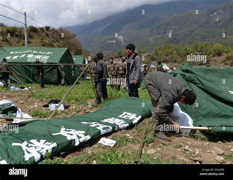 Xigaze China S Tibet Autonomous Region Th Apr Villagers Set