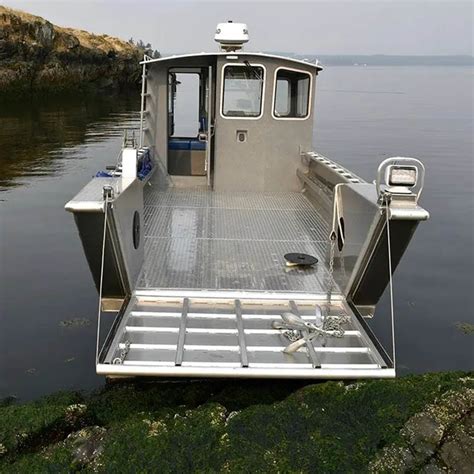 Fiberglass Aluminium Fishing Boat With Fishing Roof China Aluminum