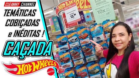 CAÇADA HOT WHEELS GÔNDOLA CHEIA MINIS INTERESSANTES PT BR Cleanny