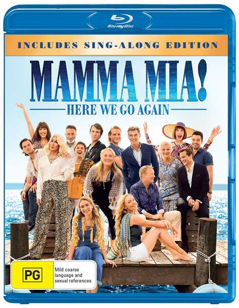 Buy Mamma Mia Here We Go Again On Blu Ray Sanity Online