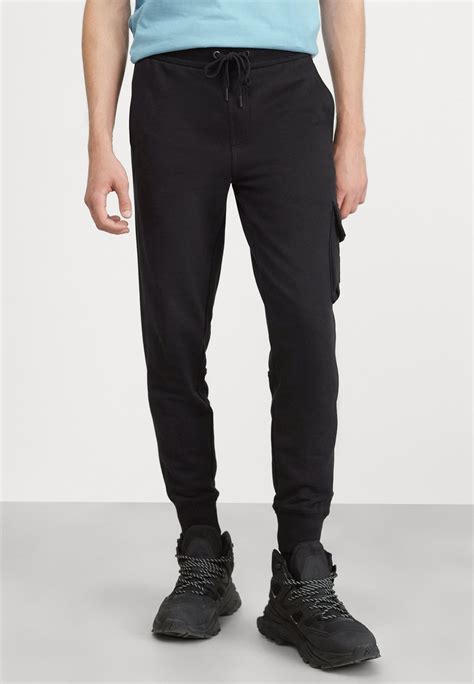 Calvin Klein Jeans Badge Pant Jogginghose Black Schwarz Zalando De