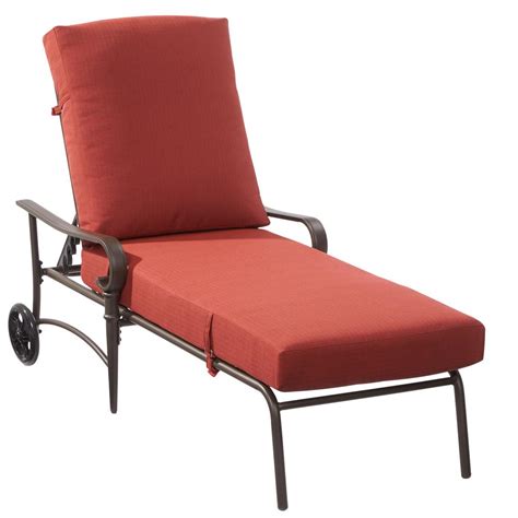 Outdoor Metal Chaise Lounge With Wheels Add Cushions To Wooden Chaise