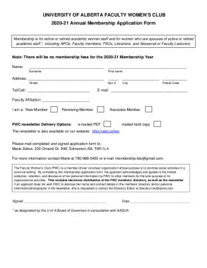 Fillable Online Ualberta Ca Faculty And Staff Groups Andgroups And