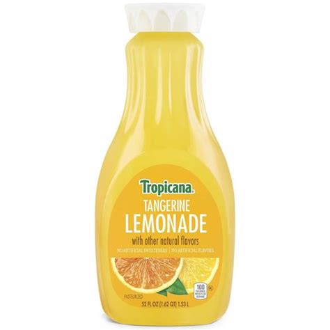 Tropicana Lemonade Nutrition Facts Blog Dandk