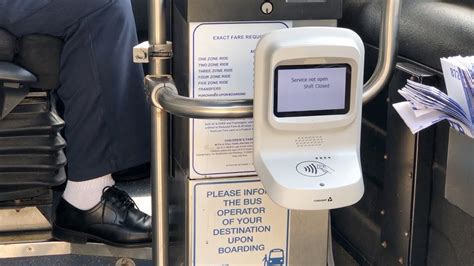 Nj Transit Bus Fare Reader Pilot Program Youtube