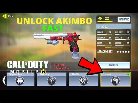 How To Unlock Akimbo Perk For Gs Pistol In Cod Mobile Youtube