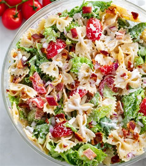 Blt Pasta Salad The Cozy Cook