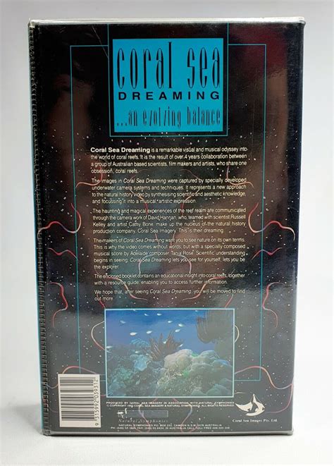 Coral Sea Dreaming An Evolving Balance Great Barrier Reef Tapes Vhs Pal Ebay