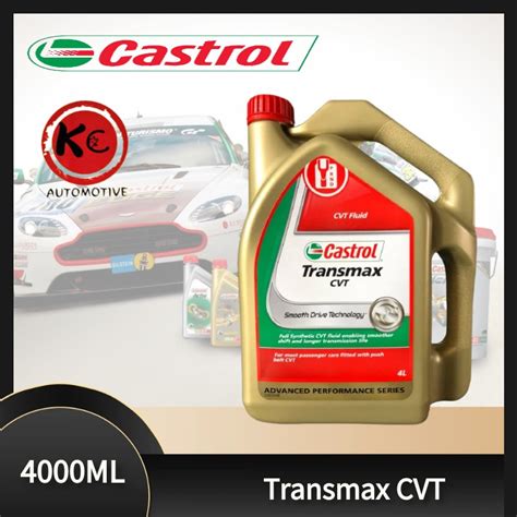 Castrol Transmax CVT (4L) | Shopee Malaysia