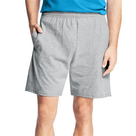 Hanes Mens Gentle Elastic Waistband Jersey Cotton Shorts Style 8790