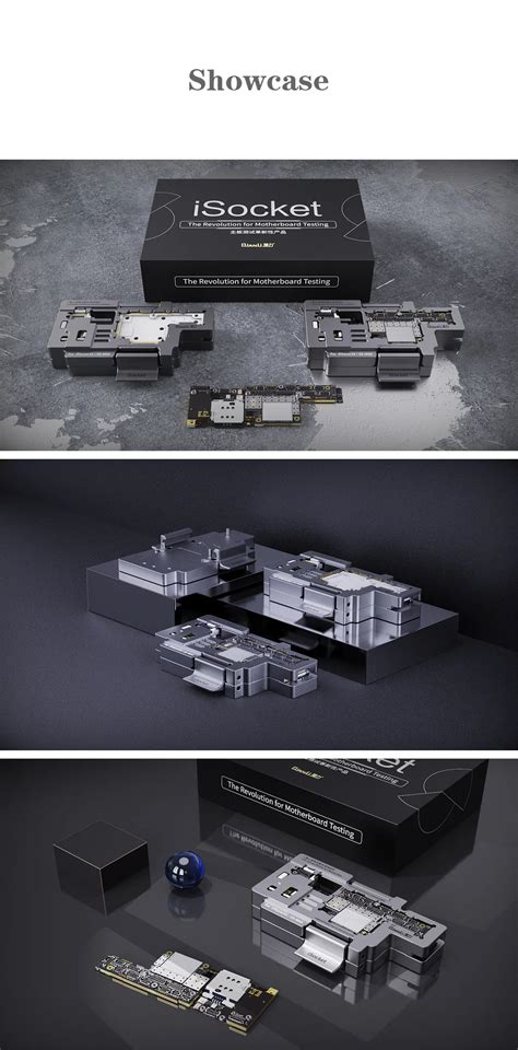 Qianli Isocket Motherboard Testing Jig For Iphone Pro Max Pro