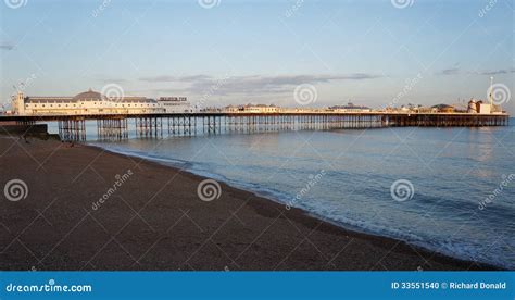 Brighton Pier, UK stock photo. Image of tourist, seaside - 33551540