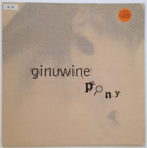 Ginuwine – Pony (1996, Vinyl) - Discogs