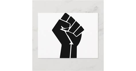 Raised Fist / Black Power Symbol Postcard | Zazzle