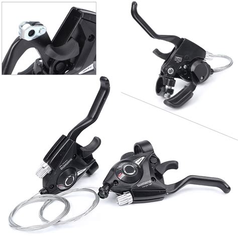 Shimano St Ef Set X Speed Shifter Brake Lever Combo Black V Brake