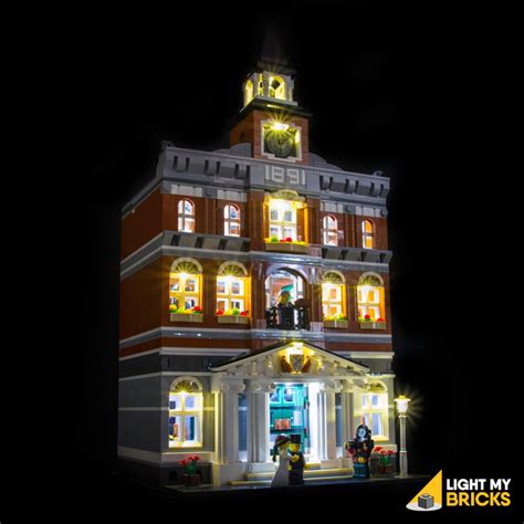 Light My Bricks Lmb Light Kit For Lego 10224 Town Hall Jbf Toys