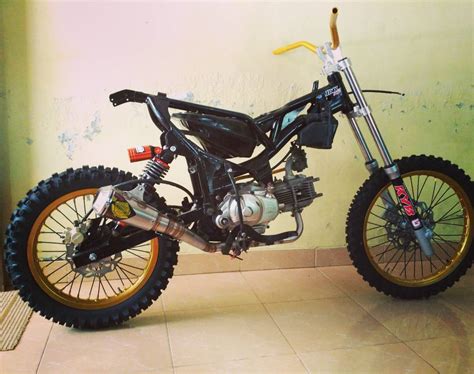 Modifikasi Motor Trail Cross Grasstrack Terbaru