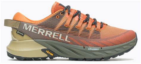 Zapatilla Merrell Agility Peak 4 Gtx Naranjaoliva