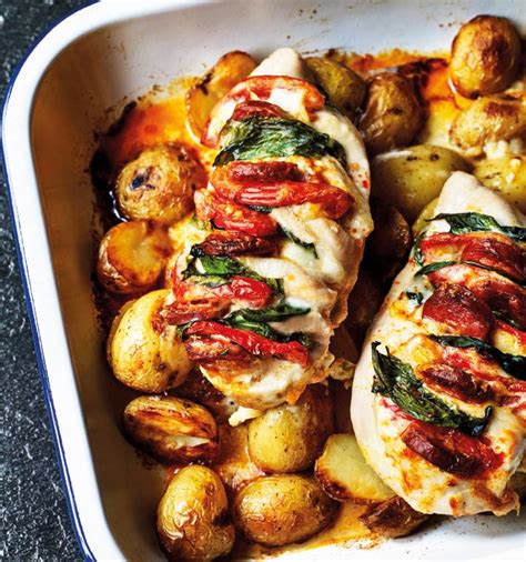 Cheesy Chorizo Chicken Recipe Sainsbury`s Magazine