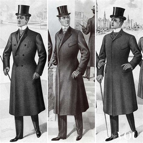 Victorian Mens Fashion The Beginning Of Modern Menswear The Vou