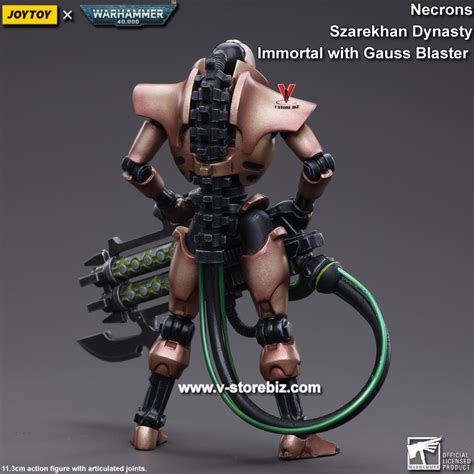 Joytoy Warhammer 40k Necrons Szarekhan Dynasty Lmmortal With Gauss