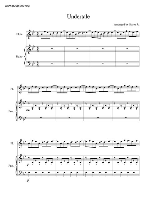 Undertale Sheet Music Piano Score Free Pdf Download Hk Pop Piano Academy