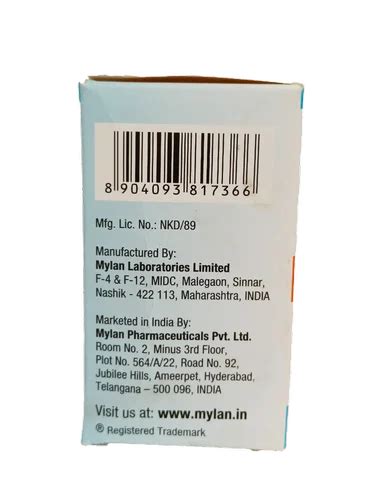 Mydekla Daclatasvir Dihydrochloride Tablets 60 Mg At 2200 Bottle