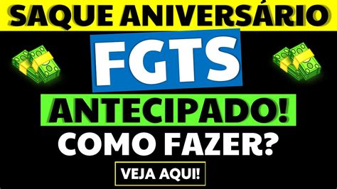 💸 Fgts Antecipado Saque AniversÁrio Fgts 2023 Vantagens E Desvantagens