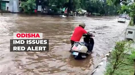 Odisha Streets Roads Waterlogged After Heavy Rains Lashed Bhubaneswar