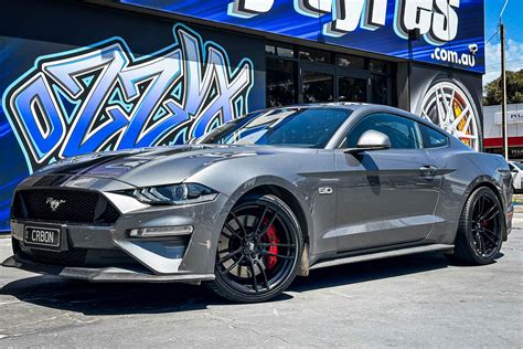 FORD MUSTANG P51 MUSTANG GLOSS BLACK Wheel #14588