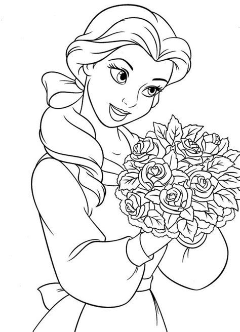 Dibujos De Princesas Disney Para Colorear E Imprimir Gratis