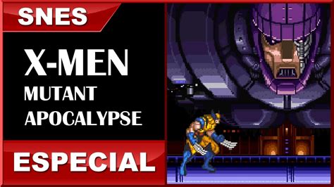 X Men Mutant Apocalypse Snes Retrospectiva Youtube