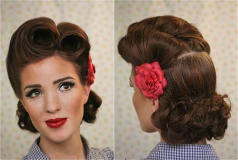 17 Vintage Hairstyles With Tutorials For You To Try Pretty Designs