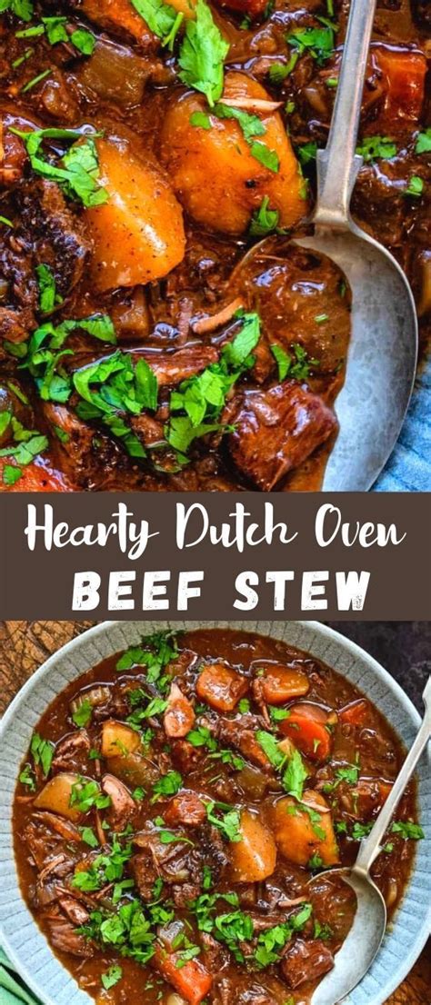 Hearty Dutch Oven Beef Stew Artofit