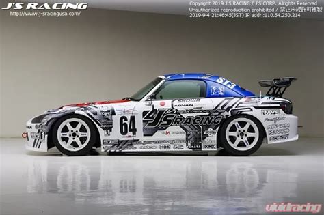 Js Racing Type S FRP Total Aero System Body Kit Ver 2 Honda S2000 2000