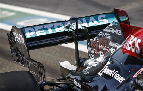 Mercedes Rear Wing ‘rock Solid As Fia Complete New Test In Qatar