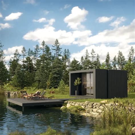 Tiny House 20 qm ausgestattet mit Sauna Küche und Badezimmer