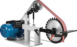 Happybuy Belt Sander 2 X 82 Inch Disc Sander 1 5 KW 2 HP Vitesse