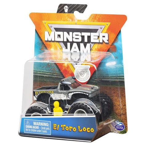 Carrinho Monster Jam El Toro Loco Sunny Carrinho De