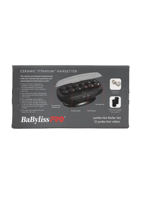 Babylisspro Babylisspro Hot Rollers Pc Jumbo Ev Hair And Beauty