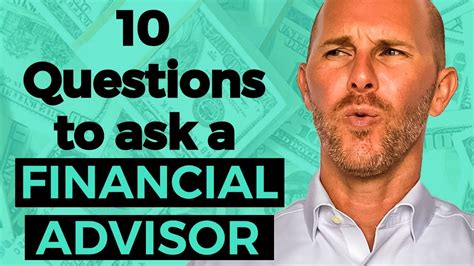 Best Questions To Ask A Financial Advisor In Youtube