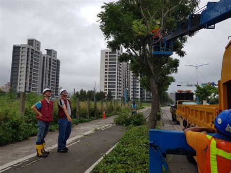 市政新聞 卡努颱風逼近景觀處加強巡視 全力戒備防颱 新北市政府