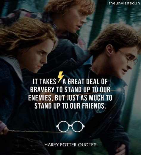 25 Harry Potter Quotes That Show Friendship And Life In A New Light The Unvisited