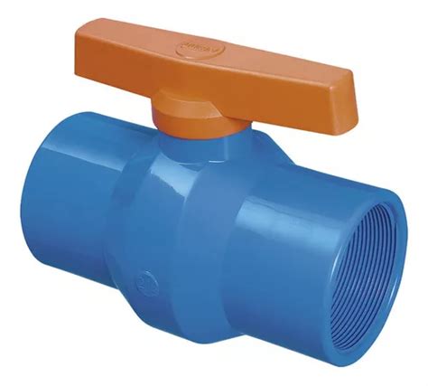 Registro Esfera Rosc Vel Irriga Bitola Azul Pvc Dur N