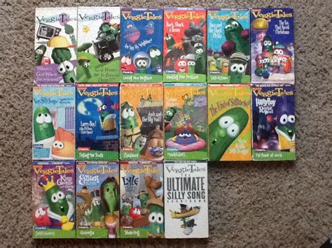 VeggieTales Classics VHS (1993-2001) by richardchibbard on DeviantArt