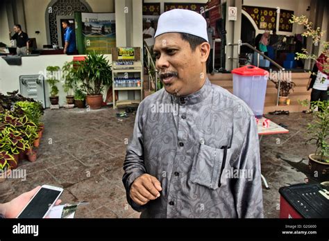 Masjid Terapung The Floating Mosque Pulau Pinang Malaysia Stock