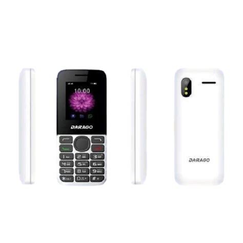 Darago DR15 Dual SIM, 2G, White