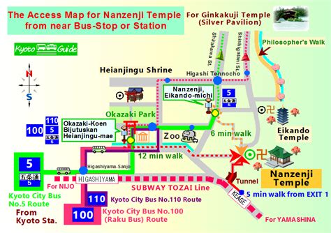 Kyoto Station To Nanzenji Temple Kyoto Bus And Train Guide