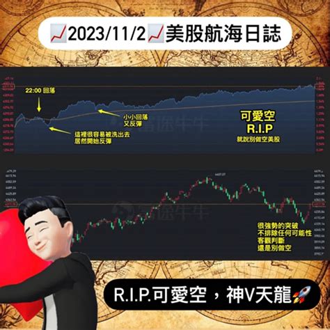 📈2023112週四📈rip 可愛空，大v天龍🚀｜美股航海日誌蘋果財報導讀｜每日更新 美股航海王 Soundon